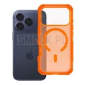 Etui na iPhone 17 Pro / 18 Pro (low camera edge) Forcell F-Protect BumperX Premium zgodny z MagSafe pomarańczowy 0INT