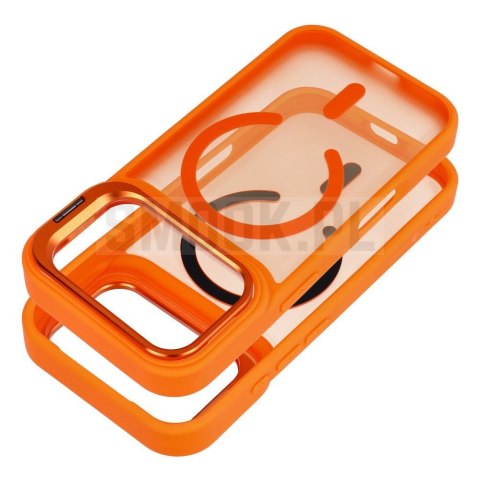 Etui na iPhone 17 Pro Max / 18 Pro Max Forcell F-Protect Shadow Stand Premium zgodne z MagSafe orange 0INT