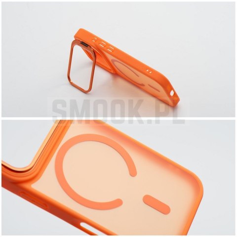 Etui na iPhone 17 Pro Max / 18 Pro Max Forcell F-Protect Shadow Stand Premium zgodne z MagSafe orange 0INT
