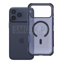 Etui na iPhone 17 Pro Max / 18 Pro Max (low camera edge) Forcell F-Protect BumperX Premium zgodny z MagSafe granatowy 0INT