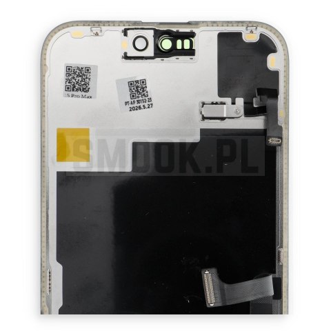 FixCell wyświetlacz do IPHONE 15 PRO MAX SOFT OLED 120Hz Proximity light sensor flex cable (Diagnosable: Used)