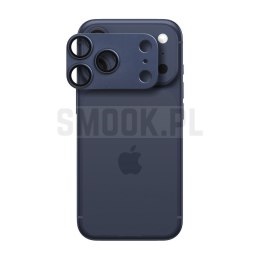Szkło hartowane na aparat AR+AF Full Metal do IPHONE 17 PRO MAX niebieskie