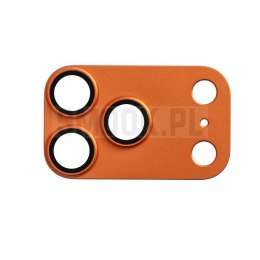 Szkło hartowane na aparat AR+AF Full Metal do IPHONE 17 PRO MAX pomarańczowe