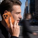 Szkło hartowane na aparat AR+AF Full Metal do IPHONE 17 PRO MAX pomarańczowe