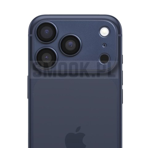 Szkło hartowane na aparat AR+AF Full Metal do IPHONE 17 PRO niebieskie