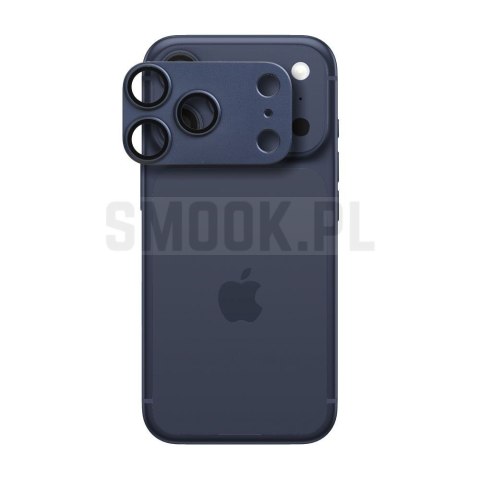 Szkło hartowane na aparat AR+AF Full Metal do IPHONE 17 PRO niebieskie