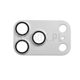 Szkło hartowane na aparat AR+AF Full Metal do IPHONE 17 PRO srebrne