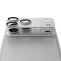 Szkło hartowane na aparat AR+AF Full Metal do IPHONE 17 PRO srebrne