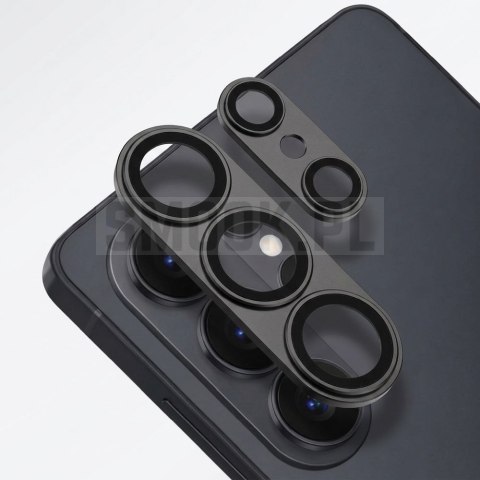 Szkło hartowane na aparat AR+AF Full Metal do SAMSUNG S26 ULTRA czarne
