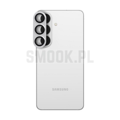 Szkło hartowane na aparat AR+AF Full Metal do SAMSUNG S26 srebrne
