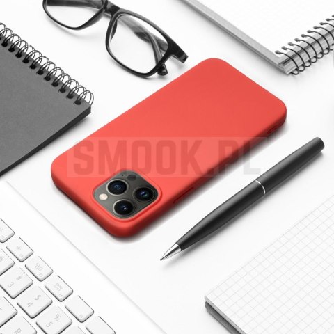 Etui na Honor 600 LITE Silicone brzoskwiniowe