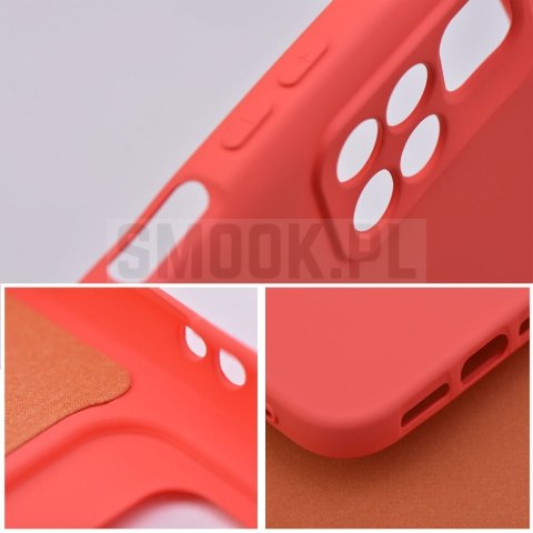 Etui na Honor 600 PRO Silicone brzoskwiniowe
