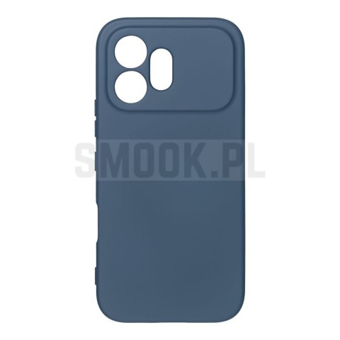 Etui na Honor 600 Silicone niebieskie