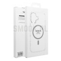 Etui na Samsung A07 / A08 Frame Clear Hybrid Mag Cover zgodny z MagSafe transparentne