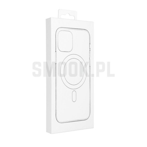 Etui na Samsung A08 Silicone Mag Cover zgodne z MagSafe (camera protection) czarne