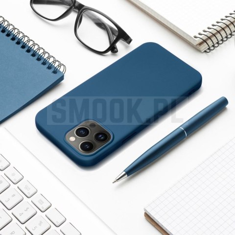 Etui na Xiaomi Redmi 15A Silicone niebieskie