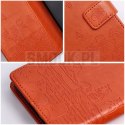 Etui z klapką na Motorola G17 Mezzo Book koty brązowe