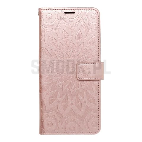 Etui z klapką na Motorola G17 Mezzo Book mandala złoto-różowe