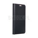 Etui z klapką na Samsung A27 Luna Book Gold czarny