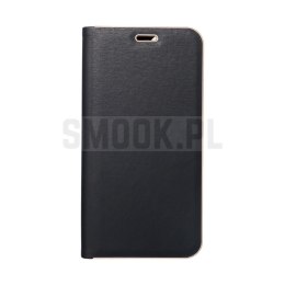 Etui z klapką na Samsung A27 Luna Book Gold czarny
