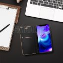 Etui z klapką na Samsung A27 Luna Book Gold czarny