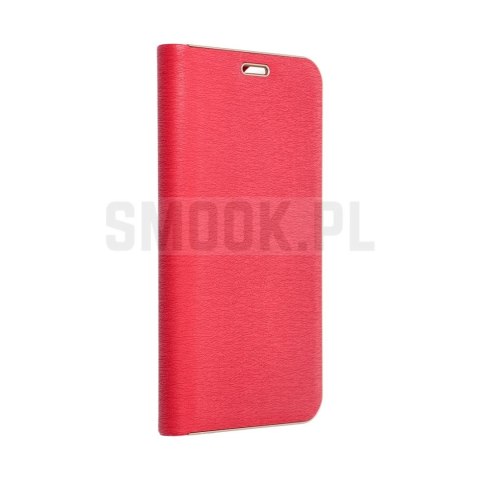 Etui z klapką na Samsung A27 Luna Book Gold czerwone