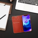 Etui z klapką na Samsung A27 Luna Book Gold czerwone