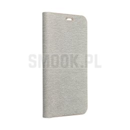 Etui z klapką na Samsung A27 Luna Book Gold srebrne
