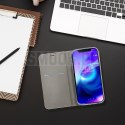 Etui z klapką na Samsung A27 Luna Book Gold srebrne