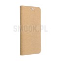Etui z klapką na Samsung A27 Luna Book Gold złote
