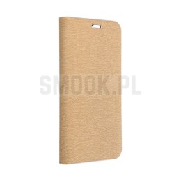 Etui z klapką na Samsung A27 Luna Book Gold złote