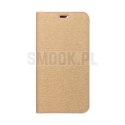 Etui z klapką na Samsung A27 Luna Book Gold złote