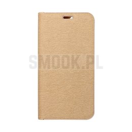 Etui z klapką na Samsung A27 Luna Book Gold złote