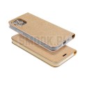 Etui z klapką na Samsung A27 Luna Book Gold złote