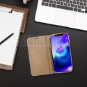 Etui z klapką na Samsung A27 Luna Book Gold złote