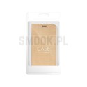 Etui z klapką na Samsung A27 Luna Book Gold złote