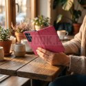 Etui z klapką na Samsung A27 Mezzo Book koty czerwone
