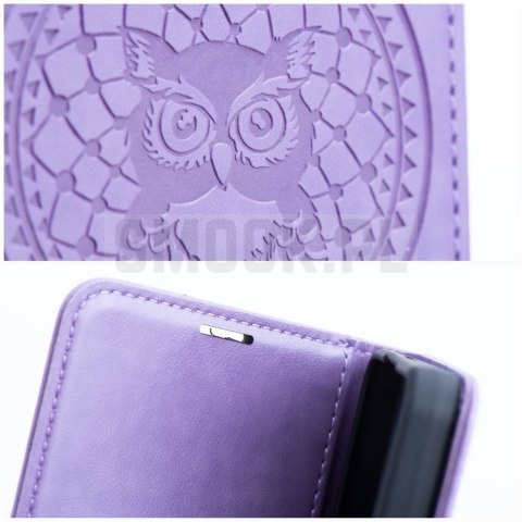 Etui z klapką na Samsung A27 Mezzo Book łapacz snów fioletowe