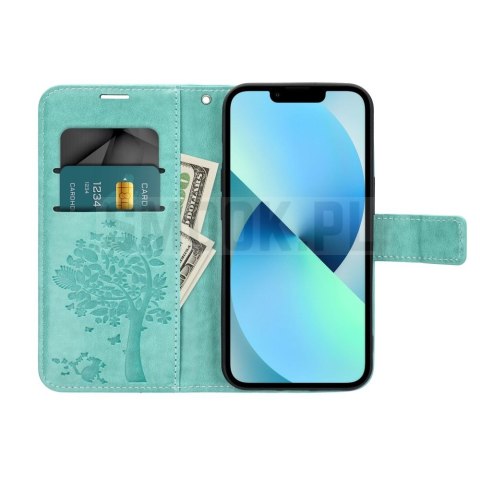 Etui z klapką na Samsung A27 Mezzo Book mandala zielone