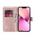 Etui z klapką na Samsung A27 Mezzo Book mandala złoto-różowe