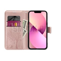 Etui z klapką na Samsung A27 Mezzo Book mandala złoto-różowe