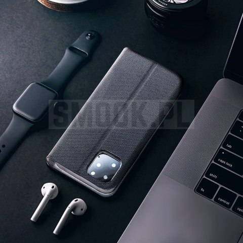 Etui z klapką na Samsung A27 Sensitive Book czarne