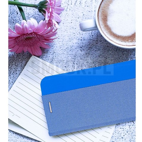 Etui z klapką na Samsung A27 Sensitive Book niebieskie