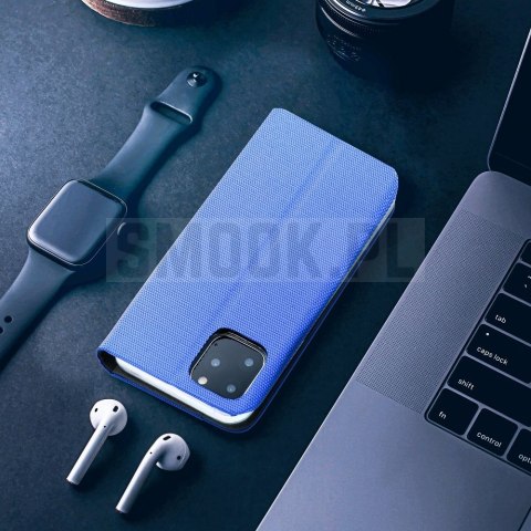 Etui z klapką na Samsung A27 Sensitive Book niebieskie