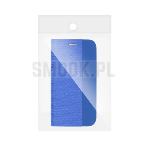 Etui z klapką na Samsung A27 Sensitive Book niebieskie