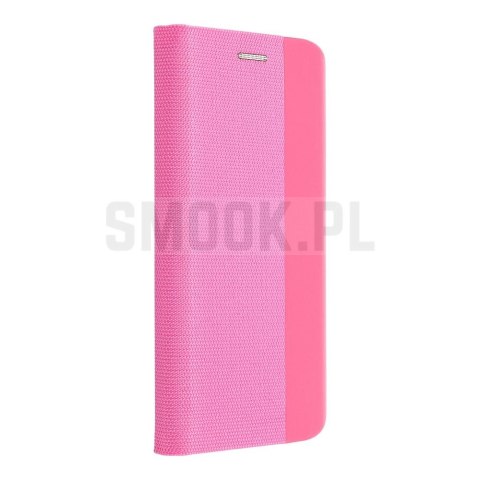 Etui z klapką na Samsung A27 Sensitive Book różowe