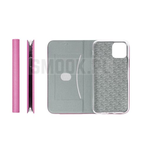 Etui z klapką na Samsung A27 Sensitive Book różowe