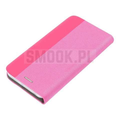 Etui z klapką na Samsung A27 Sensitive Book różowe