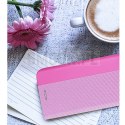 Etui z klapką na Samsung A27 Sensitive Book różowe