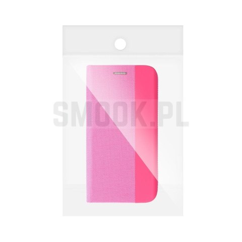 Etui z klapką na Samsung A27 Sensitive Book różowe